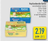diska Bad Lobenstein - Butter Süßrahmbutter oder Butter mild gesäuert Angebot im Prospekt Butter Süßrahmbutter oder Butter mild gesäuert bei diska im Bad Lobenstein Prospekt für 2,19 €