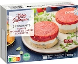 Picard Heillecourt - Promo 2 fondants tomate-fromage de chèvre-courgette Promo 2 fondants tomate-fromage de chèvre-courgette à 3,59 € dans le catalogue Picard à Heillecourt