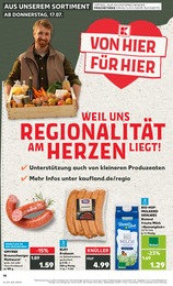 Mettwurst Angebot im aktuellen Kaufland Prospekt auf Seite 14