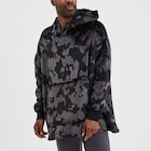 Pocho plaid oversize effet velours noir homme - La Halle à Clichy Pocho plaid oversize effet velours noir homme en promo chez La Halle Clichy à 17,99 €