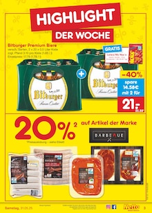 Bier im aktuellen Netto Marken-Discount Prospekt (Heinsberg) Bier im Netto Marken-Discount Prospekt "Aktuelle Angebote" mit 63 Seiten (Heinsberg)