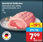 Spanferkel-Rollbraten für 7,99 € bei Netto Marken-Discount im Angebot Spanferkel-Rollbraten im aktuellen Netto Marken-Discount Prospekt