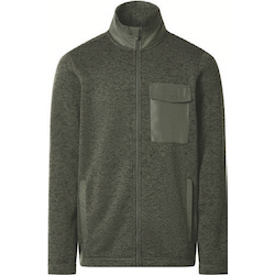 Men Strickfleece-Jacke
