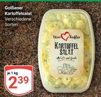 Kartoffelsalat im Angebot bei GLOBUS in Siegen Kartoffelsalat Angebote von Golßener bei GLOBUS Siegen für 2,39 €
