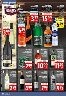 Wodka im EDEKA Prospekt "Aktuelle Angebote" mit 24 Seiten (Osnabrück)