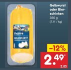 Gelbwurst Angebote bei Netto Marken-Discount Bad Kreuznach für 2,49 €