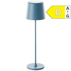 Tischleuchte im Hagebaumarkt Prospekt Brelight Akku-Tischleuchte »KAAMI«, ØxH: 10 x 37 cm, 310 lm, warmweiß, blau matt von Brelight im aktuellen Hagebaumarkt Prospekt für 18,99 €