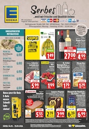 Fleisch im EDEKA Prospekt in Essen Aktueller EDEKA Prospekt mit Fleisch, "Aktuelle Angebote", Seite 1