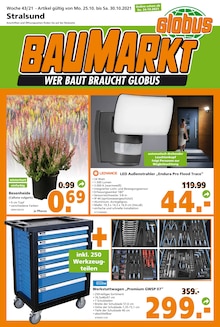 Globus-Baumarkt Prospekt für Steinhagen b Stralsund mit 20 Seiten Globus-Baumarkt Prospekt für Steinhagen b Stralsund: WER BAUT BRAUCHT GLOBUS, 20 Seiten, 23.10.2021 - 30.10.2021