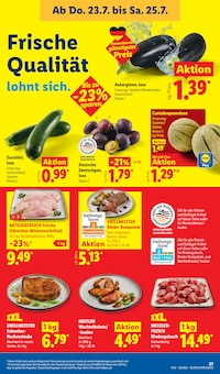 Grillfleisch im aktuellen Lidl Prospekt (Moers) Grillfleisch im Lidl Prospekt "LIDL LOHNT SICH" mit 69 Seiten (Moers)