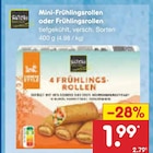 Mini-Frühlingsrollen oder Frühlingsrollen im Netto Marken-Discount Prospekt Mini-Frühlingsrollen oder Frühlingsrollen von im aktuellen Netto Marken-Discount Prospekt für 1,99 €