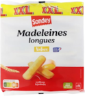 Madeleines longues XXL Nature - SONDEY - Lidl à Quimper Madeleines longues XXL Nature - SONDEY en promo chez Lidl Quimper à 2,69 €