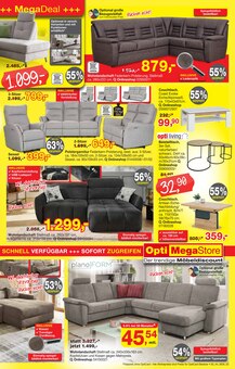 Ecksofa im aktuellen Opti-Megastore Prospekt (Bremen) Ecksofa im Opti-Megastore Prospekt "Mega Gutscheintage" mit 12 Seiten (Bremen)