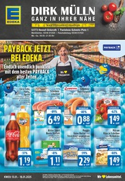 EDEKA Prospekt "Aktuelle Angebote", 28 Seiten, 13.01.2025 - 13.01.2025 Aktueller EDEKA Prospekt, "Aktuelle Angebote", mit Angeboten der Woche, gĂŒltig von 13.01.2025 bis 13.01.2025
