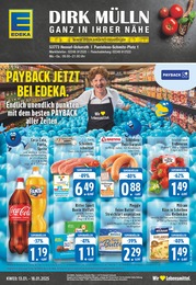 Aktueller EDEKA Prospekt, "Aktuelle Angebote", mit Angeboten der Woche, gültig von 13.01.2025 bis 13.01.2025