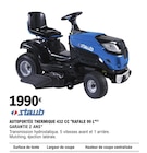 Autoportée thermique 432 cc rafale 99 l - Staub - E.Leclerc à Créteil Autoportée thermique 432 cc rafale 99 l - Staub en promo chez E.Leclerc Créteil à 1 990,00 €