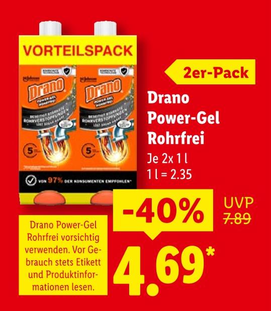 Power-Gel Rohrfrei
