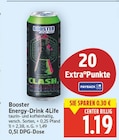 Energy-Drink 4Life im E center Prospekt Energy-Drink 4Life von Booster im aktuellen E center Prospekt für 1,19 €