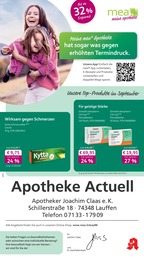 Apotheken Prospekt von mea - meine apotheke in Lauffen Aktueller mea - meine apotheke Apotheken Prospekt für Lauffen: Unsere September-Angebote mit 4} Seiten, 01.09.2026 - 30.09.2026