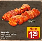 Gyros-Spieß im Angebot bei REWE in Regensburg Gyros-Spieß Angebote bei REWE Regensburg für 1,29 €