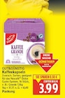 Kaffeekapseln von GUT&GÜNSTIG für 3,99 € bei E center im Angebot Kaffeekapseln von GUT&GÜNSTIG im aktuellen E center Prospekt