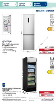 Kühlschrank im aktuellen METRO Prospekt (Albstadt) Kühlschrank im METRO Prospekt "Wochenangebote + Gewinnspiel" mit 51 Seiten (Albstadt)