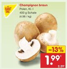 Champignon braun im Netto Marken-Discount Prospekt Champignon braun von MARKT TAG im aktuellen Netto Marken-Discount Prospekt für 1,99 €