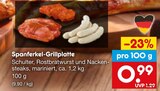Aktuelles Spanferkel-Grillplatte Angebot bei Netto Marken-Discount in Koblenz ab 0,99 €