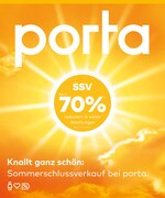 porta Möbel Prospekt für Stolberg mit 8 Seiten porta Möbel Prospekt für Stolberg: "Knallt ganz schön: Sommerschlussverkauf bei porta.", 8 Seiten, 12.07.2021 - 25.07.2021