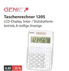 Taschenrechner 120S Angebote von GENIE bei V-Markt Augsburg für 2,00 €