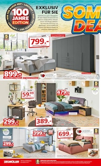 Kleiderschrank im Segmüller Prospekt "SEGMÜLLER SUPER SOMMER" mit 8 Seiten (Heidelberg)
