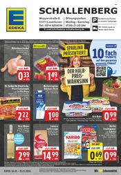 EDEKA Supermarkt Prospekt der aktuellen Woche mit 26 Seiten, gültig von 26.01.2026 bis 31.01.2026, in Leverkusen und Umgebung Aktueller EDEKA Supermarkt Prospekt in Leverkusen und Umgebung, "Aktuelle Angebote" mit 26 Seiten, 26.01.2026 - 31.01.2026