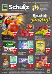 EDEKA Prospekt für Waldshut-Tiengen mit 2 Seiten EDEKA Prospekt für Waldshut-Tiengen: "Aktuelle Angebote", 2 Seiten, 01.09.2025 - 06.09.2025