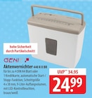 Aktenvernichter 440 X II BR Angebote von GENIE bei famila Nordost Stralsund für 24,99 €