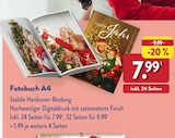 Fotobuch A4  im aktuellen ALDI Nord Prospekt für 7,99 €