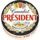 CAMEMBERT PASTEURISE - PRESIDENT à 0,75 € dans le catalogue U Express