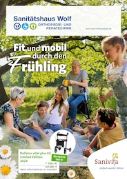 Orthopädie- und Reha-Technik Wolf GmbH & Co. KG Prospekt für Leipzig: "Fit und mobil durch den Frühling", 6 Seiten, 13.03.2025 - 31.05.2025