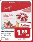 Erdbeer-Vanille Hörnchen im Angebot bei combi in Rheine Erdbeer-Vanille Hörnchen Angebote von Jeden Tag bei combi Rheine für 1,89 €