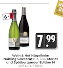 Aktuelles Nobling Sekt brut Angebot bei Hieber in Freiburg (Breisgau) ab 7,99 €