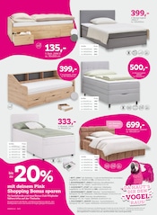Boxspringbett im mömax Prospekt in Heidelberg Aktueller mömax Prospekt mit Boxspringbett, "Bei den Pink Shopping Trends haut‘s dir den Vogel raus!", Seite 10