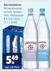 Aktuelle Gerolsteiner Angebote bei Getränkewelt in Bottrop Aktuelles Mineralwasser Angebot bei Getränkewelt in Bottrop ab 5,49 €