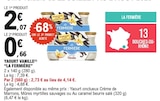 E.Leclerc Orsigny - Promo Yaourt vanille Promo Yaourt vanille à 0,66 € dans le catalogue E.Leclerc à Orsigny