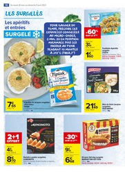 Prix et réduction Noix De Saint Jacques dans le prospectus Carrefour Market en cours Offre Noix De Saint Jacques dans le catalogue Carrefour Market du moment à la page 10