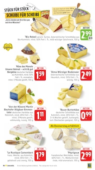 Käse im EDEKA Prospekt "Aktuelle Angebote" mit 55 Seiten (Frankfurt (Main))