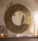 Miroir rond bambou naturel PALIA - INSPIRE - Weldom à Lille Miroir rond bambou naturel PALIA - INSPIRE en promo chez Weldom Lille à 24,90 €