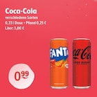 Aktuelle Coca Cola Angebote bei Getränke Hoffmann in Soest Aktuelles Coca-Cola Angebot bei Getränke Hoffmann in Soest ab 0,99 €