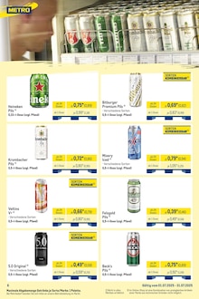 Becks im METRO Prospekt "Wochenangebote Händler + Monats-Mix Juli" mit 25 Seiten (Gelsenkirchen)