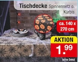 Tischdecke Spinnennetz Angebote bei Zimmermann Wolfsburg für 1,99 €