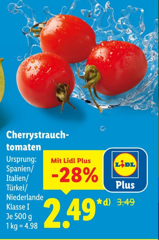 Cherrystrauchtomaten