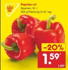 Paprika rot Angebote von MARKT TAG bei Netto Marken-Discount Bad Homburg für 1,59 €